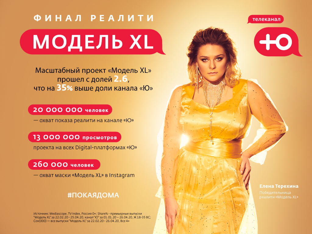 Канал ю программа. Терехина модель XL. Елена Терёхина модель XL. Программа модель XL.